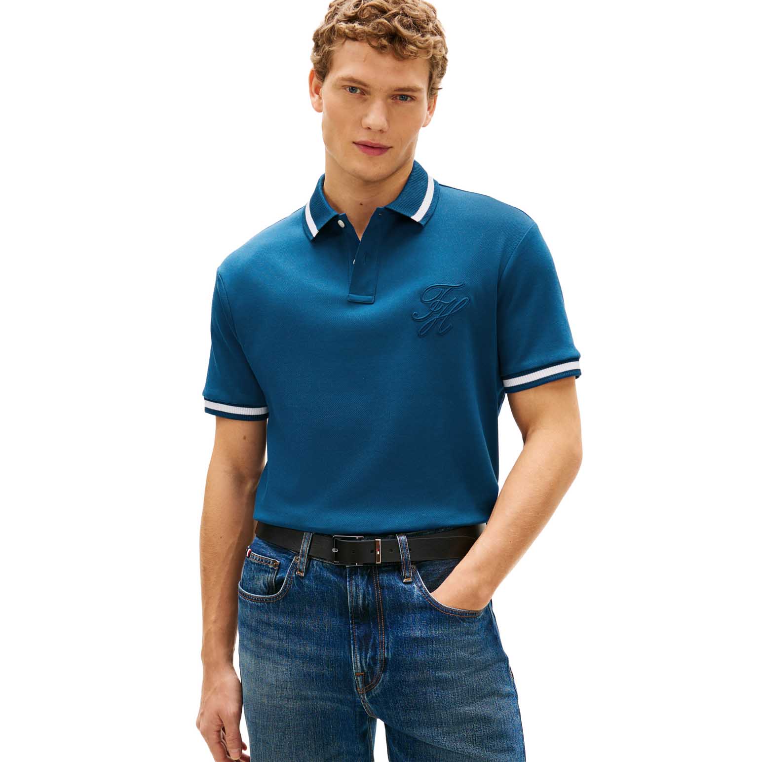 Tommy Hilfiger Classic Fit Script Polo